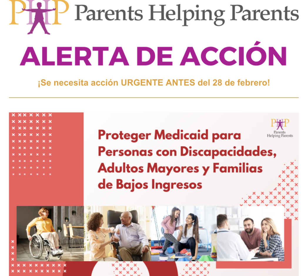 Proteger Medicaid para
Personas con Discapacidades, Adultos Mayores y Familias de Bajos Ingresos